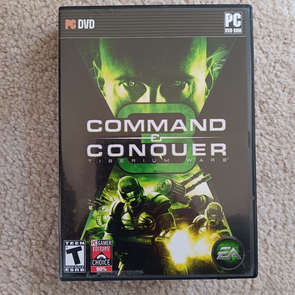 PC DVD Command & Conquer Tiberium Wars Game - Picture 1 of 5